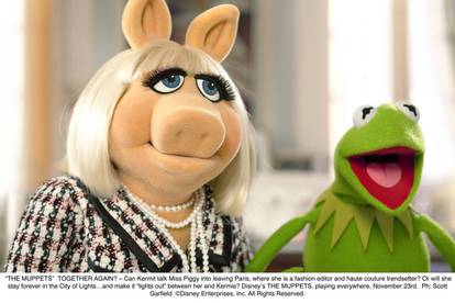 Likovi iz Muppeta u muzeju: Zvijezde Kermit i Miss Piggy