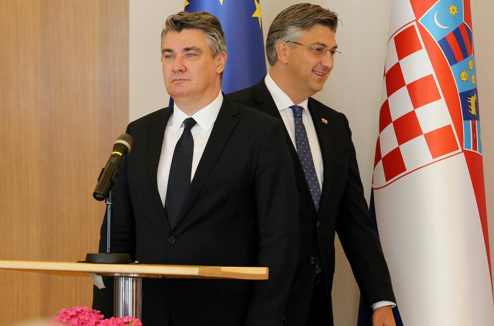 Plenković predstavio 16 novih ministarstava, Milanović pričao o mjerama protiv korona virusa