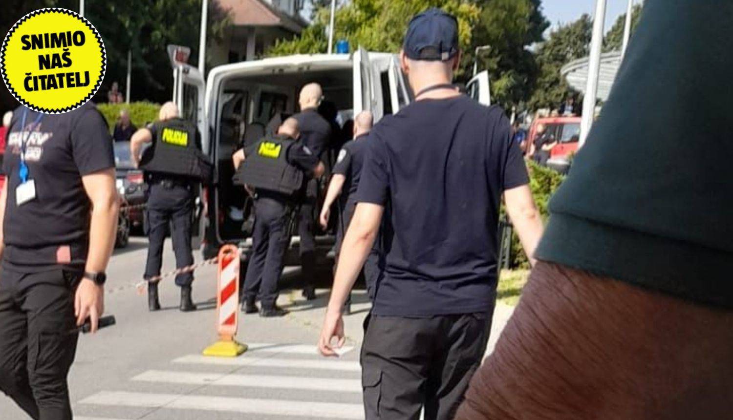 VIDEO Naoružani muškarac  prijetio na Rebru: 'Upravo ga je policija privela i izvela van!'