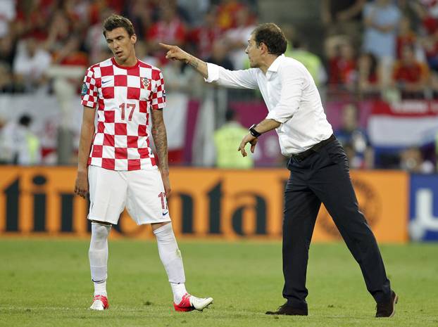 Gdanjsk:  Euro 2012, skupina C, Hrvatska - Španjolska