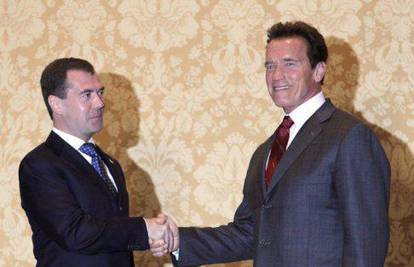 Schwarzenegger ugostio u SAD-u ruskog predsjednika