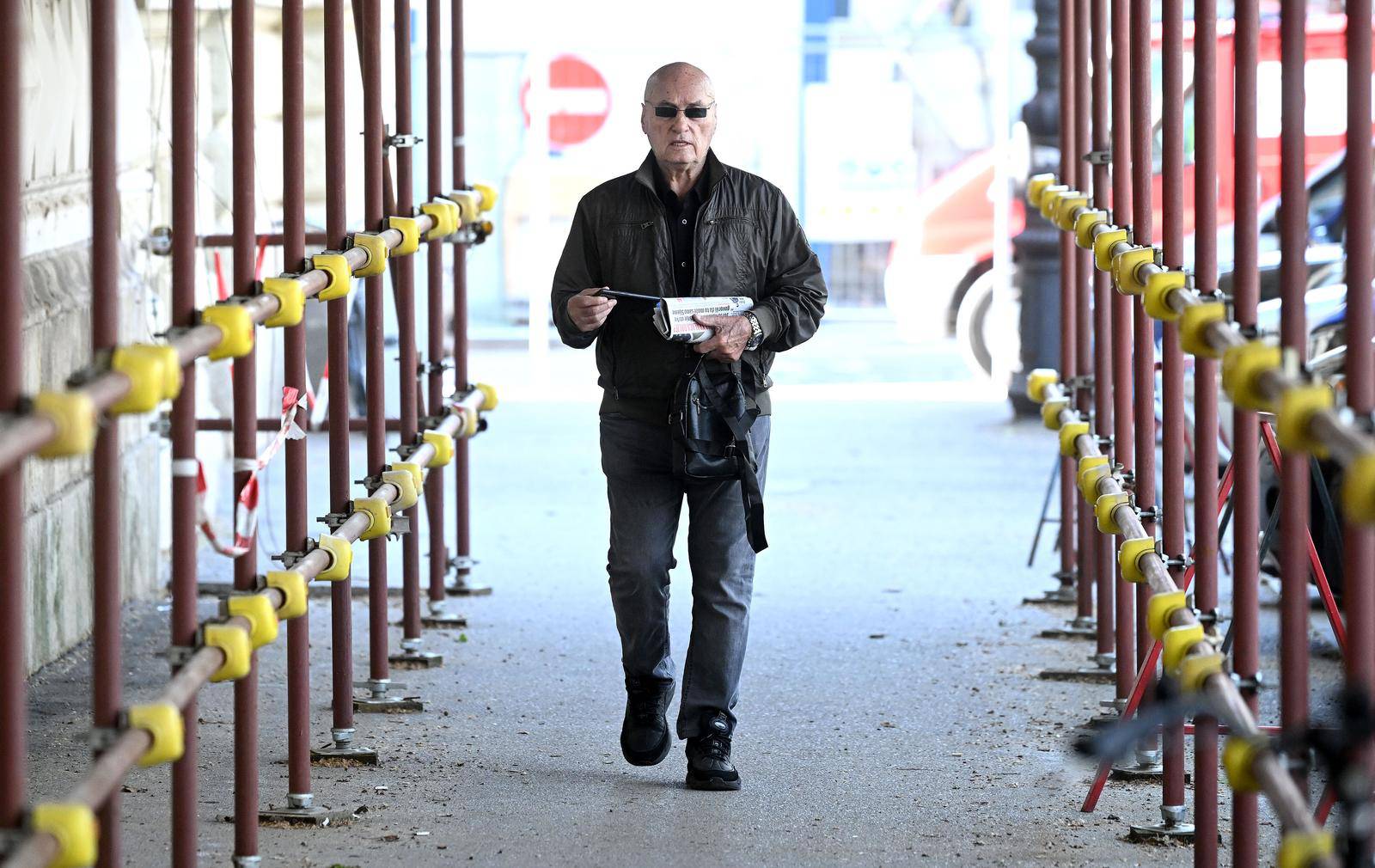 Zagreb: Marko Francišković u pratnji supruge Lane dolazi na Županijski sud