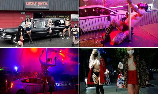 Prilagodio se: Otvorio drive-in striptiz klub, a hrana je izgovor