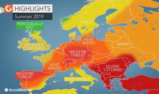 Stižu paklene vrućine i razorne oluje: Nastajat će čak i tornada