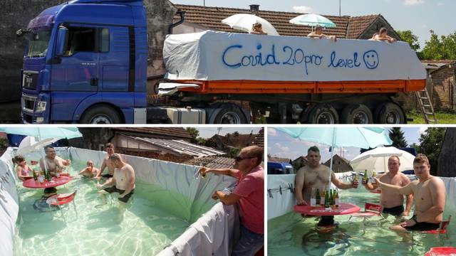 U kamionu napravio bazen: 'Mi želimo da svi dođu i uživaju!'