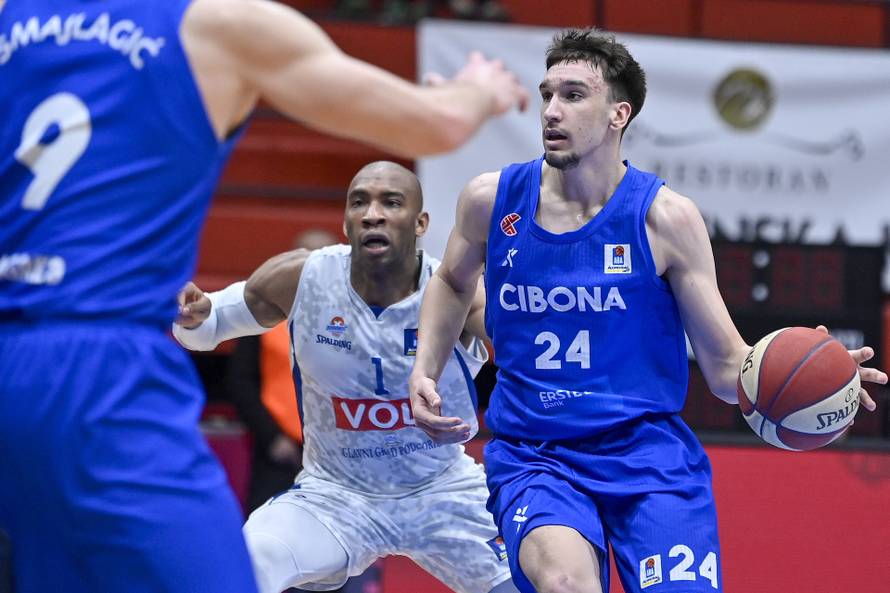 Zagreb: AdmiralBet ABA Liga, KK Cibona- KK Budućnost