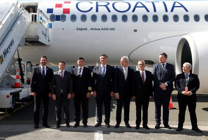 FOTO Pogledajte kako izgleda novi zrakoplov Croatia Airlinesa