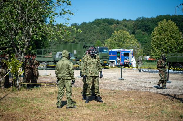 FOTO Hrvatska vojska pokazala snagu: Održana velika međunarodna vojna vježba