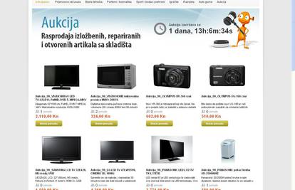 Kupujte povoljnije na online aukcijama na eKupi.hr