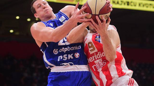 Beograd: Utakmica 20. kola AdmiralBet ABA League između Crvene zvezde i Zadra