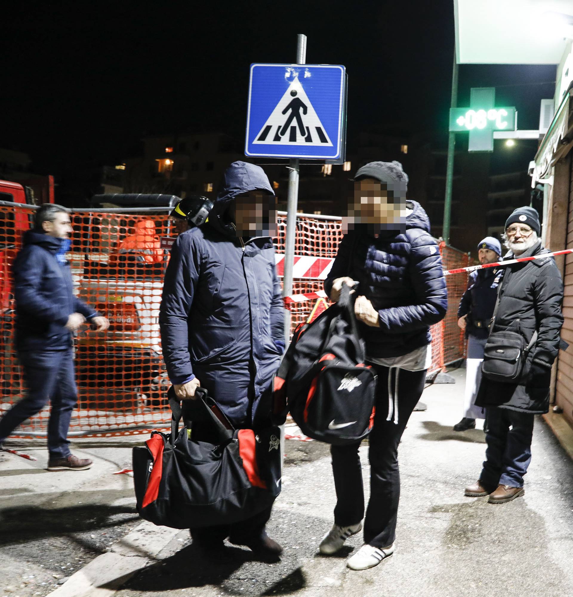 Rome, Via Lattanzio, collapses the road to the Balduina