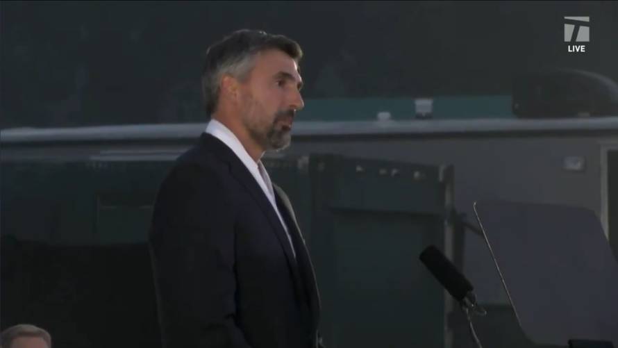 Goran primljen u Kuću slavnih! 'Hvala njemu koji sve ovo gleda odozgo. Jednom gradu i zemlji'