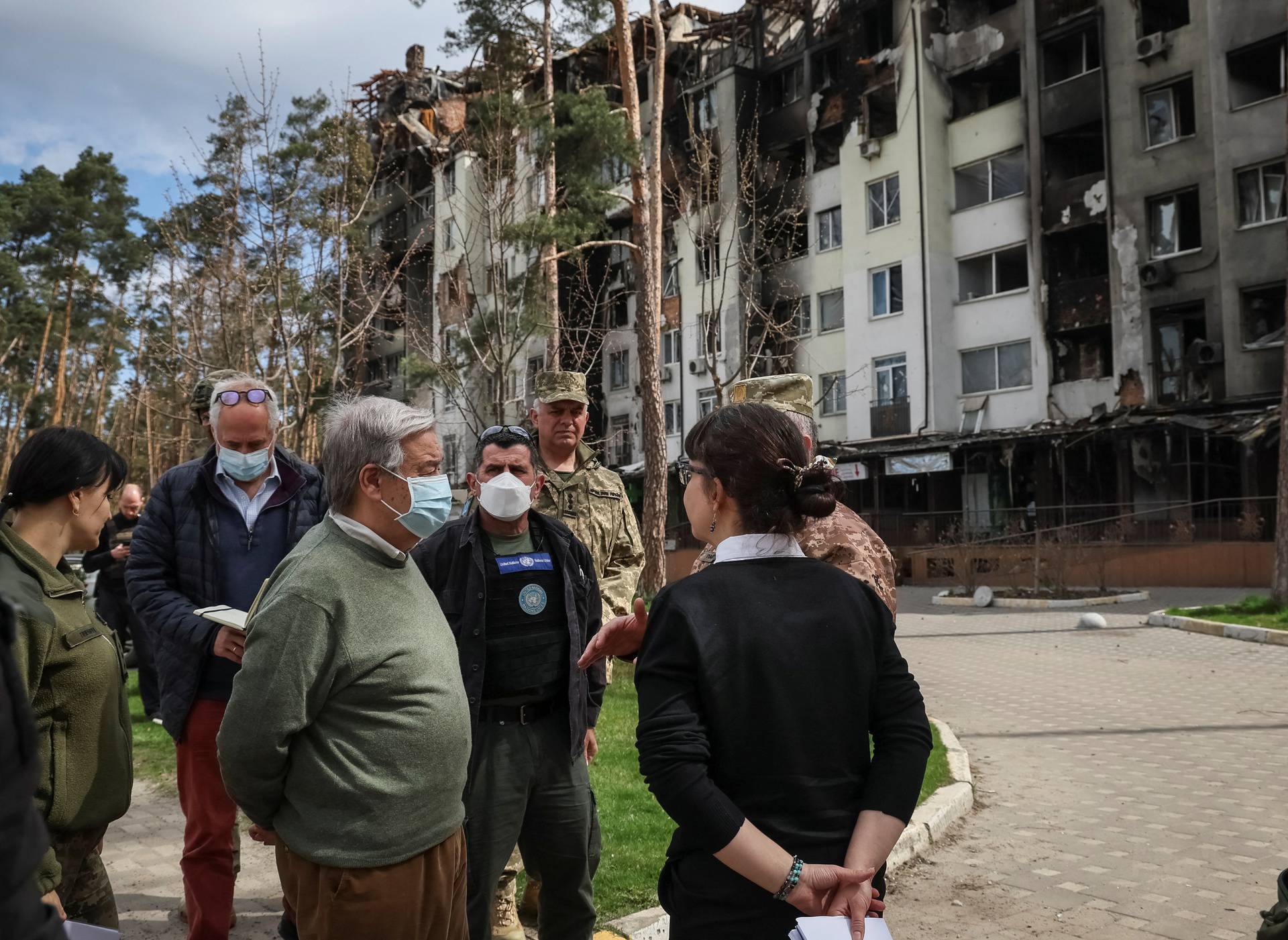 UN Secretary-General Antonio Guterres visits Ukraine