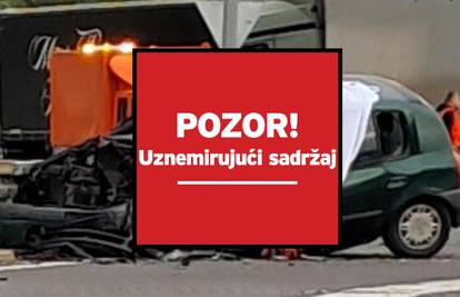 Užas i kod Zaprešića! Sudarili se kamion i auto, čovjek preminuo