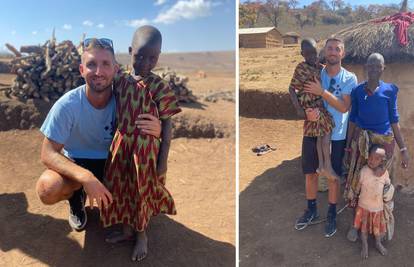 Teniski humanitarac za 24sata: 'Ovo je Elizabeth, moje kumče iz Masaija. Hranim je i školujem'