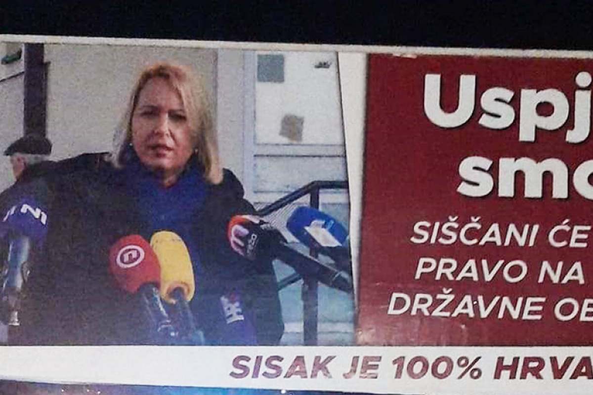 Gradonačelnica Siska ne miruje: Krenula s kampanjom za izbore 25 dana nakon strašnog potresa