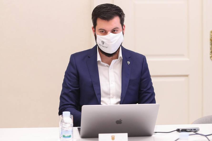 Zagreb: Andrej Plenković primio je Matu Rimcu u Banskim dvorima