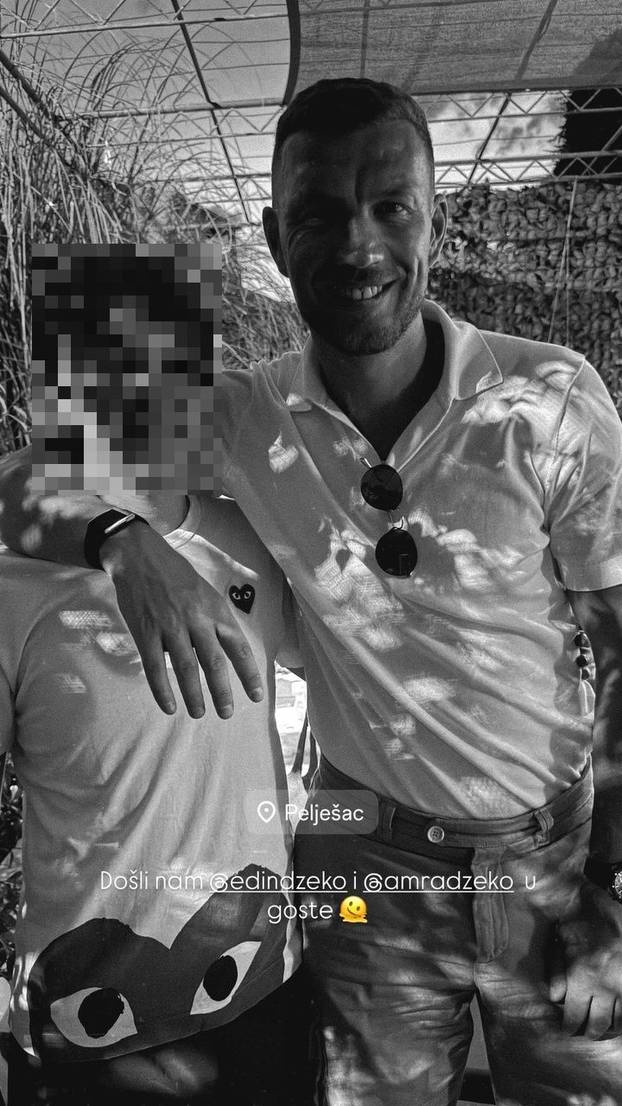 FOTO Edin Džeko na luksuznom odmoru na Pelješcu. U tom je kraju stvorio poslovno carstvo