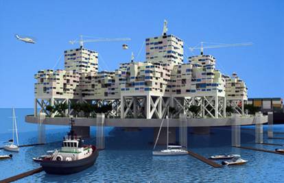 Futuristički projekt plutajućih gradova preselio život na vodu