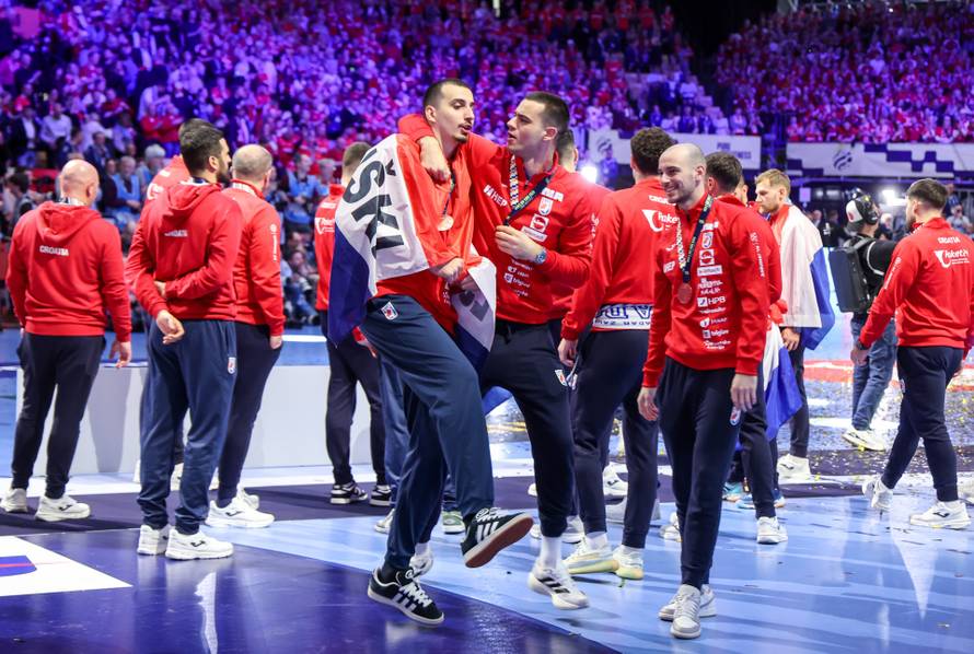 Dodjela medalja hrvatskoj rukometnoj reprezentaciji