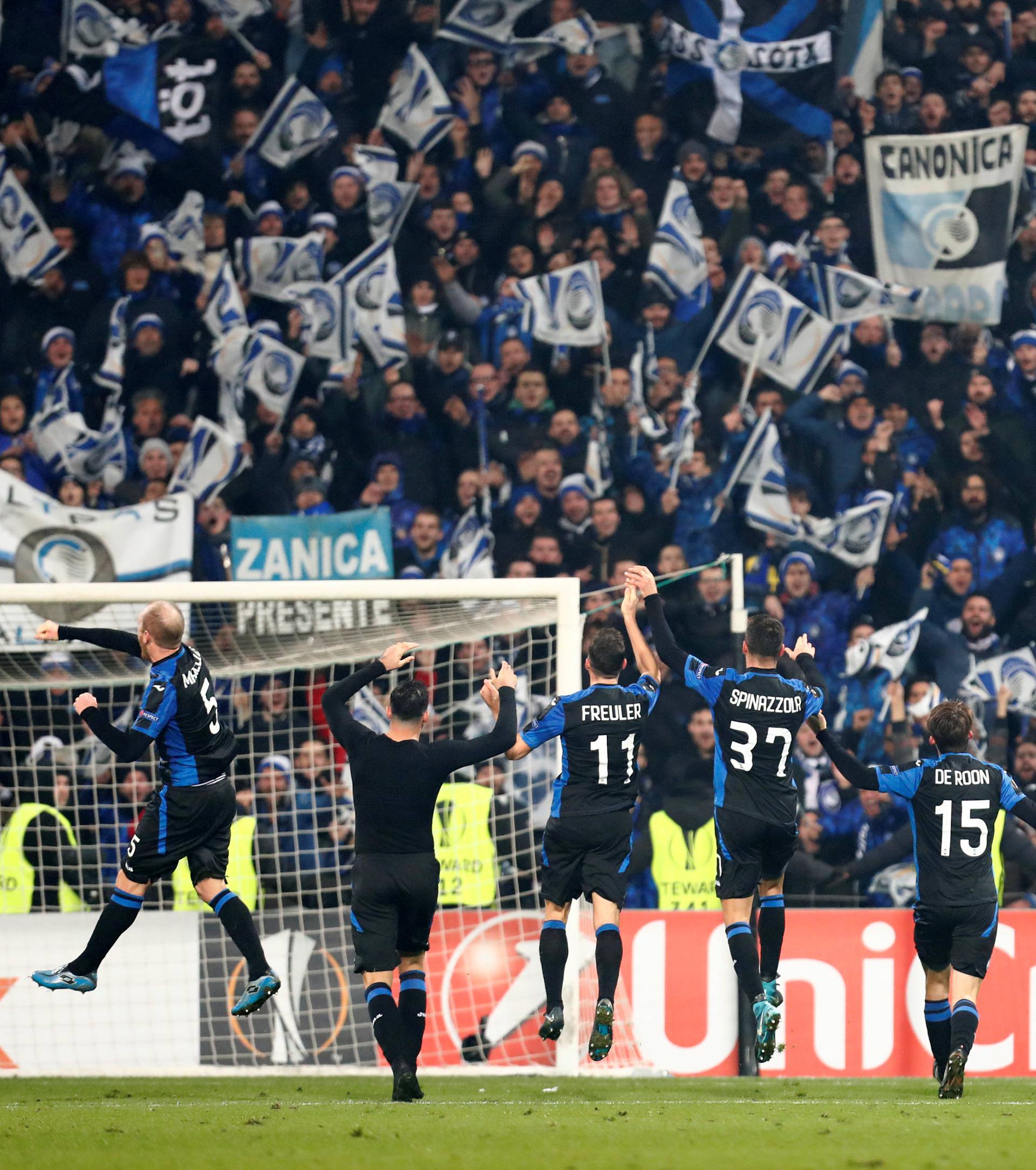 Europa League - Atalanta vs Olympique Lyonnais