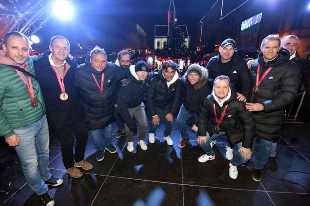 Varaždin: Zlatko Dalić stigao među obožavatelje na Kapucinskom trgu