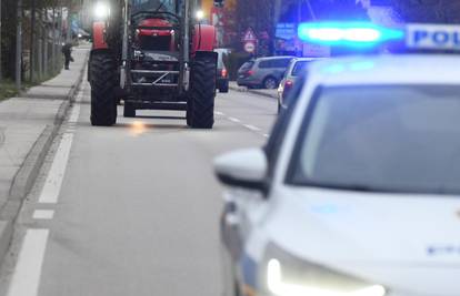 Policajci pokušali zaustaviti traktor kod Požege. Vozač (27) im zbrisao do šume i pobjegao