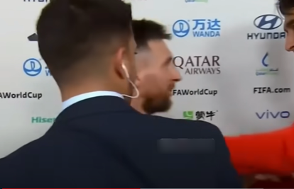VIDEO Messi je davao intervju, prolazio je Dalić. Gesta jednog i drugog oduševila cijeli svijet