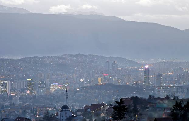 FILE PHOTO: General view of Sarajevo