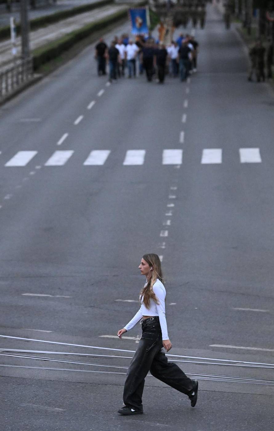 Zagreb: Generalna proba svečanog vojnog mimohoda