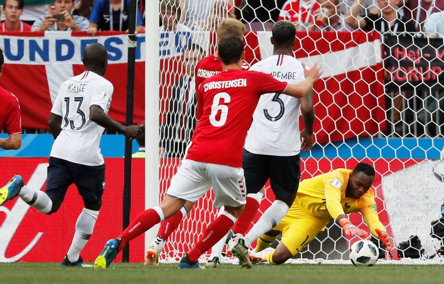 World Cup - Group C - Denmark vs France
