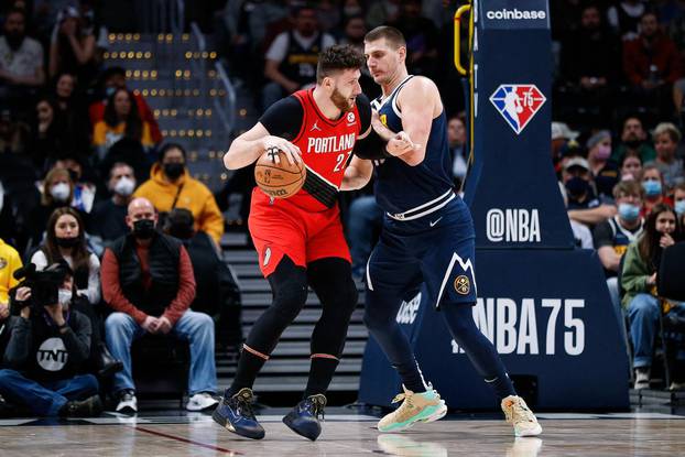 NBA: Portland Trail Blazers at Denver Nuggets