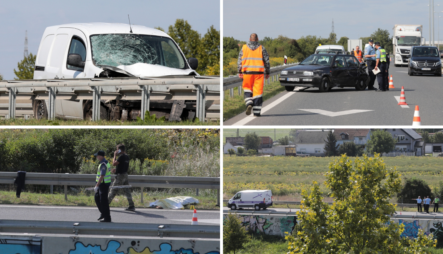 Poginuo muškarac  na obilaznici: Zaustavio se, izašao iz auta. U tom trenu naletio je drugi auto