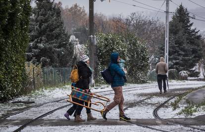 Evo kakvo nas danas vrijeme čeka. Na vidiku i novi snijeg