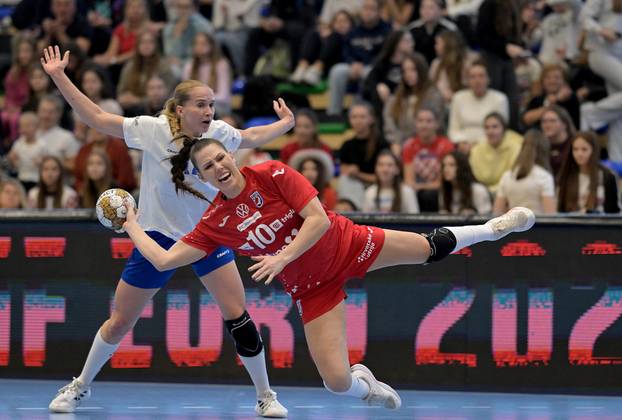 Sisak: Kvalifikacije za &zcaron;ensko EHF Europsko prvenstvo 2026., Hrvatska - Finska
