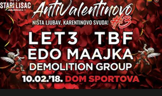 Antivalentinovo koncert u maloj dvorani Doma sportova