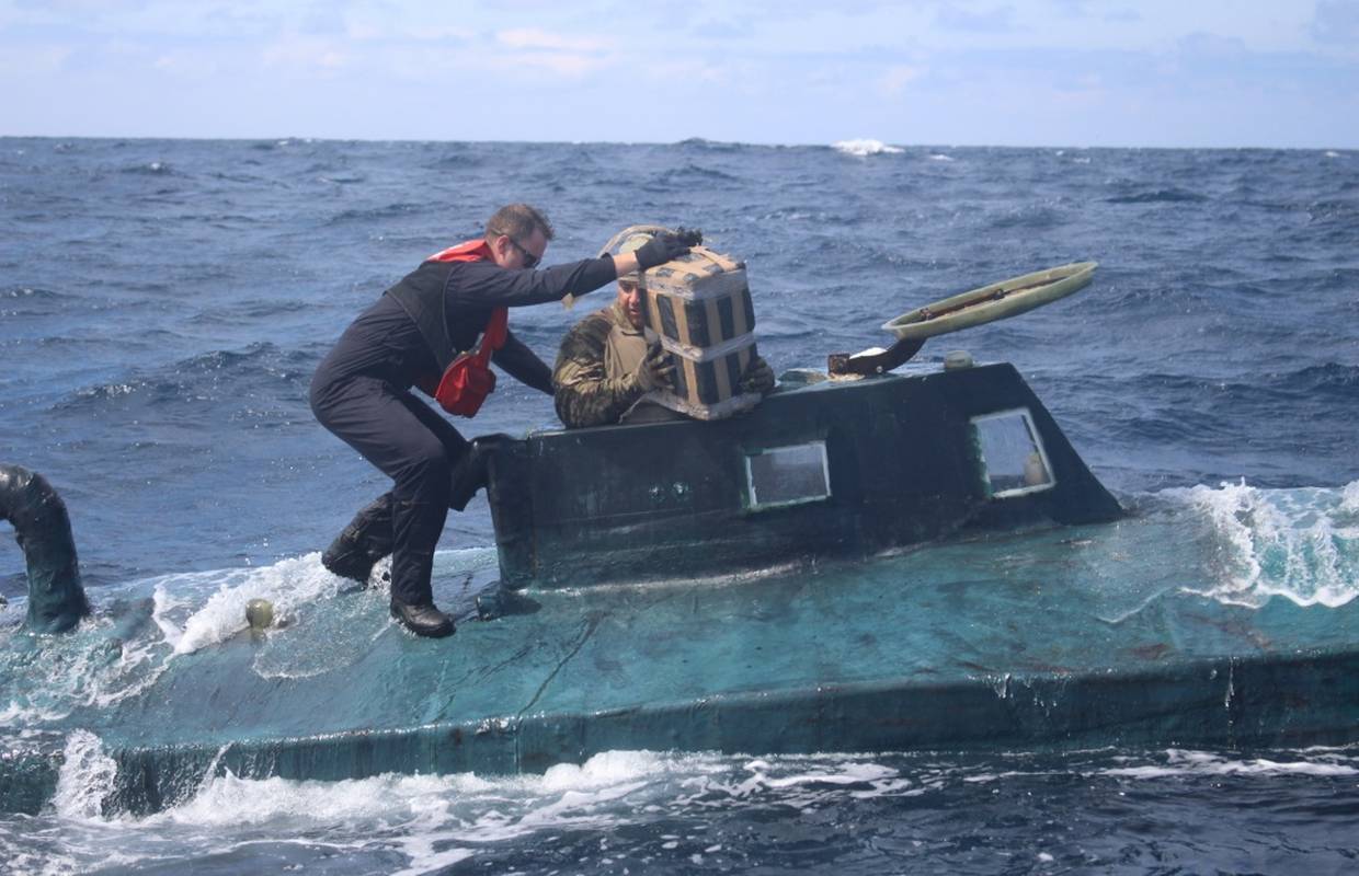 U 'sklepanoj' podmornici našli kokain vrijedan 165 mil. dolara