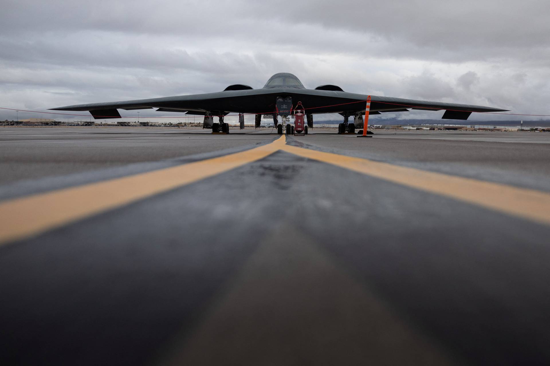 Annual Red Flag military exercise between the United States, Britain and Australia, in Nevada