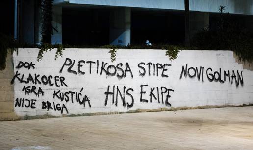 Bijes zbog zatvaranja Poljuda: Osvanuo grafit s porukom Pleti