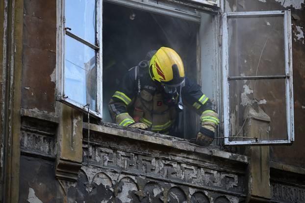 Zagreb: Požar u Mesničkoj ulici