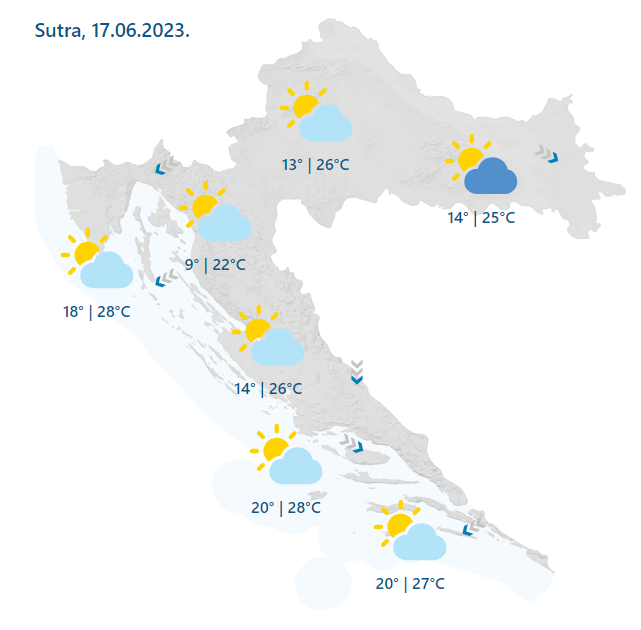 Stižu prve vrućine! Bit će i 35°C