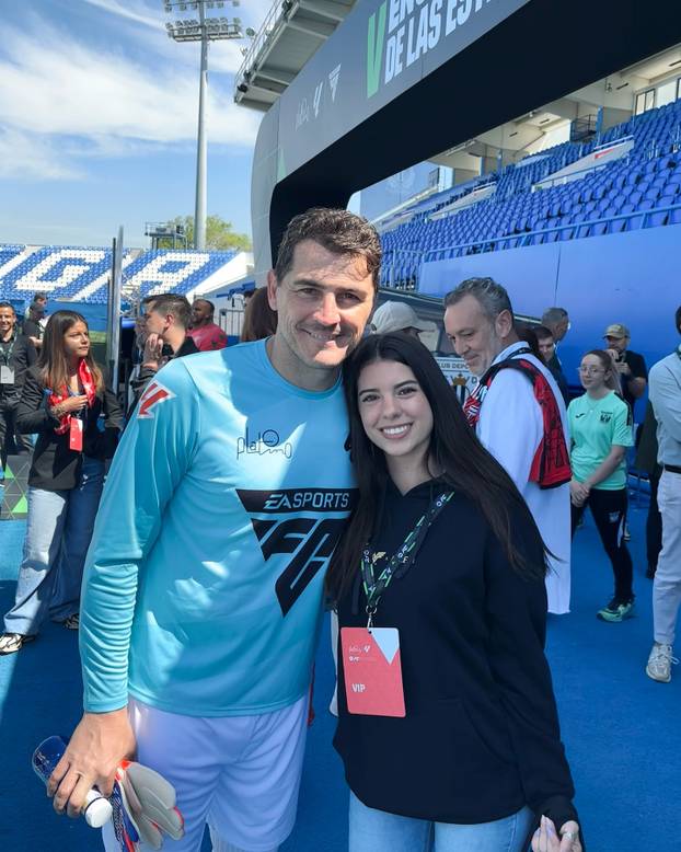 FOTO Ona navija za Atletico, a njen dečko igra u Getafeu. No, njima rivalstvo uopće ne smeta
