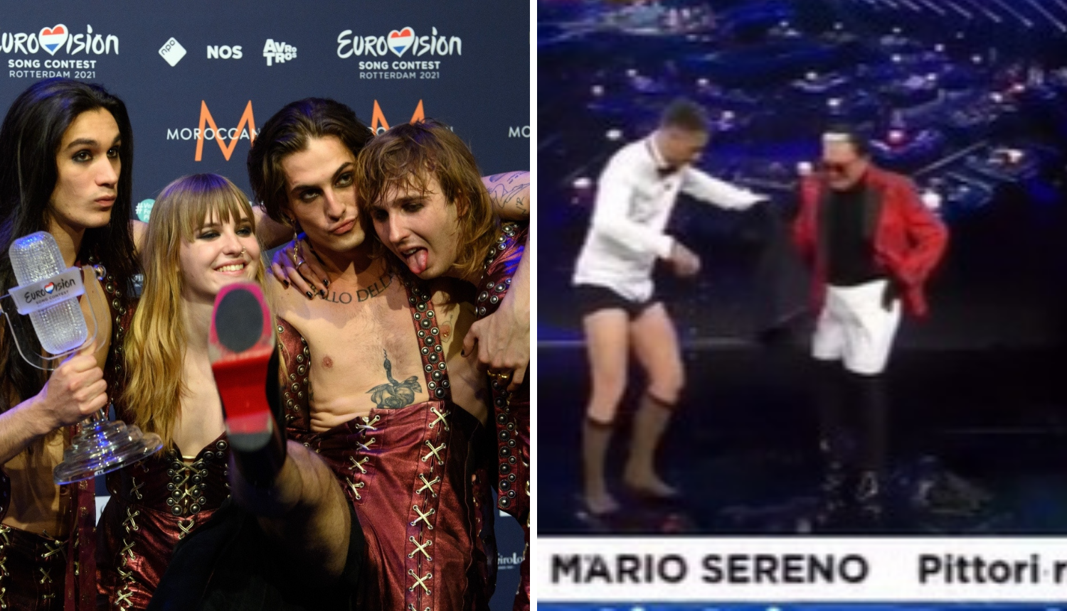 VIDEO Talijanski komentatori vrištali od sreće nakon pobjede na Eurosongu, a onda se skinuli