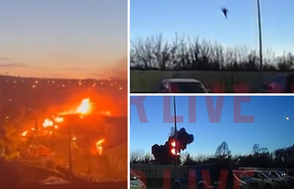 VIDEO Buktinja u Irkutsku: Još jedan ruski vojni avion pao na zgradu. Poginula su oba pilota