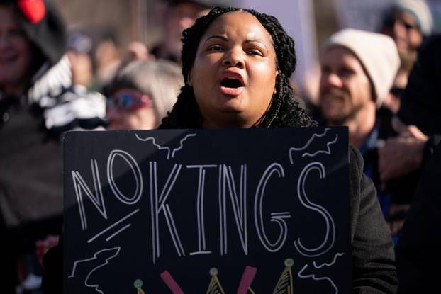 "No Kings" protest against U.S. President Donald Trump's administration policies in Minnesota