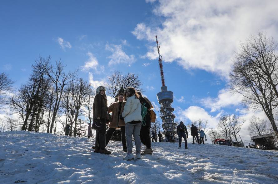 U prvim danima siječnja zagrebačko Sljeme bez hladne zime i pravog snijega