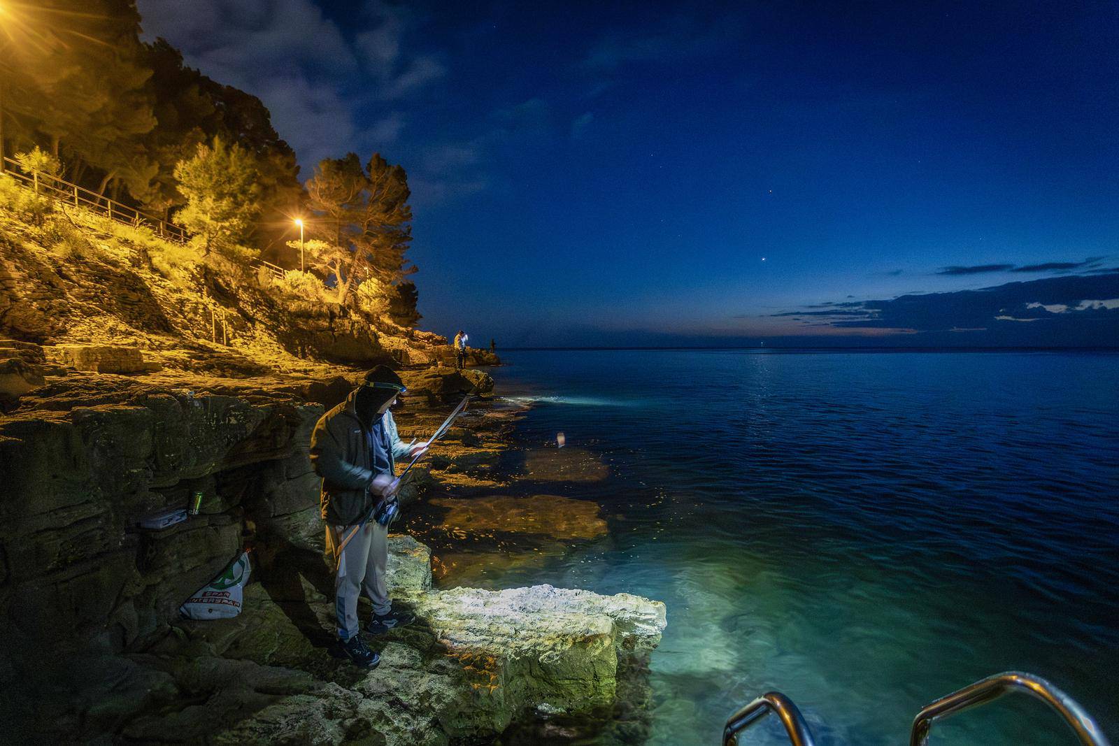 Pula: Noćni lov na lignje 