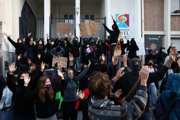 A nationwide strike and anti-government protests called by French unions in France