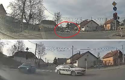 Pogledajte snimku: Krenuo je na zeleno, hrvatski policijski auto oduzeo mu je prednost