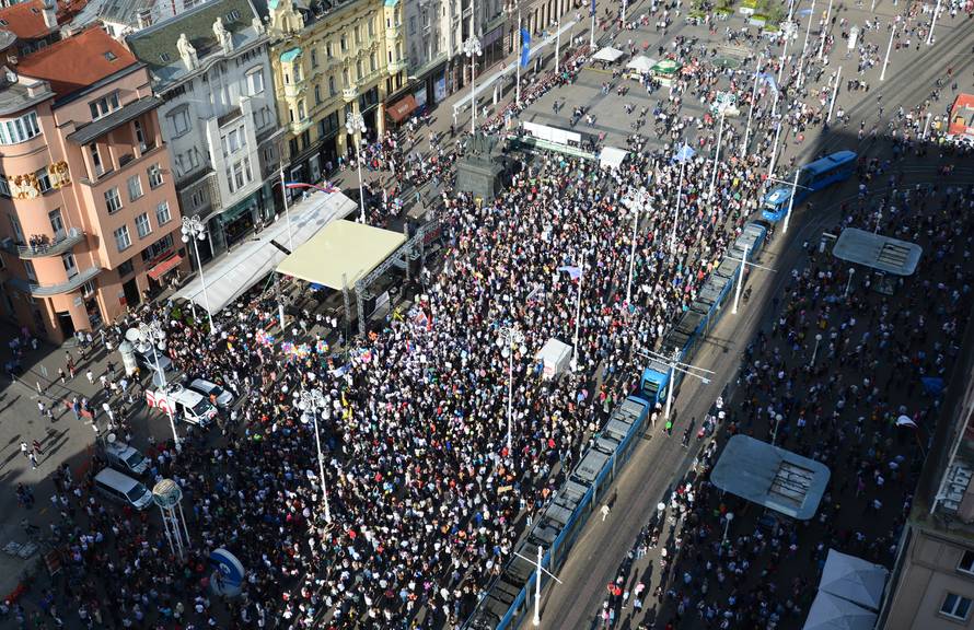 Jedinstven doživljaj: Prosvjedi za reformu snimljeni u 360°